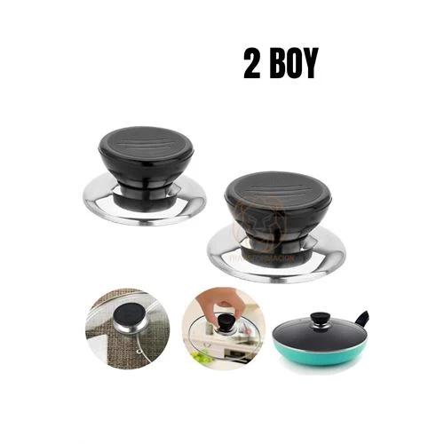 Modacar Tencere Tava Tepesi Tencere Tava Kapağı Tutucu 2 Boy