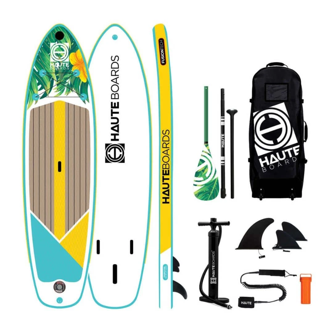 Tropics 10'6 Sarı Şişme Sup Paddle Board (kürek Sörfü) - Full Paket