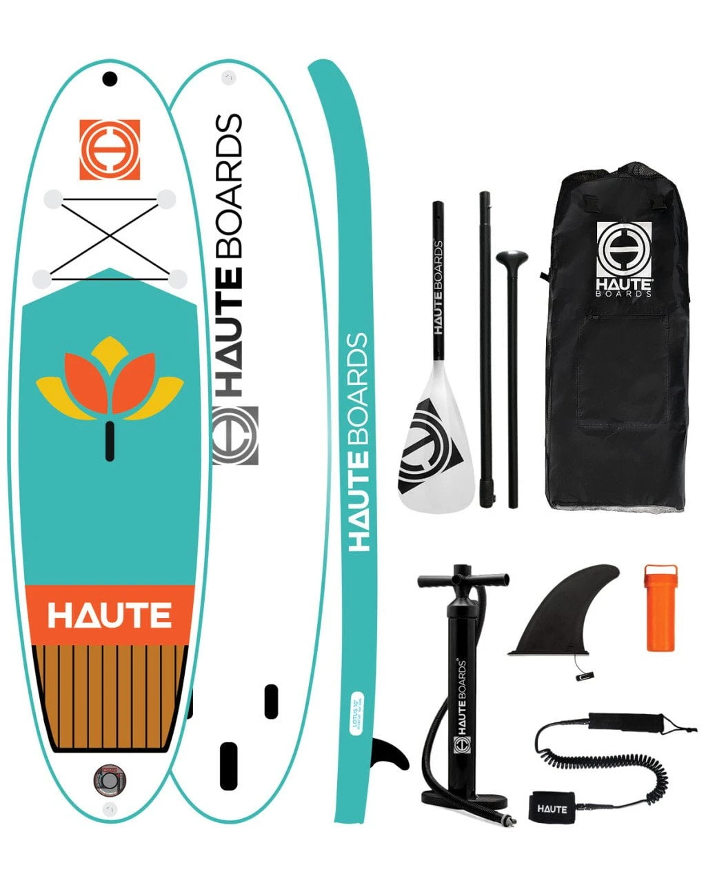 Haute Boards Lotus 10'0 Şişme Sup Yoga Board (kürek Sörfü) - Full Paket