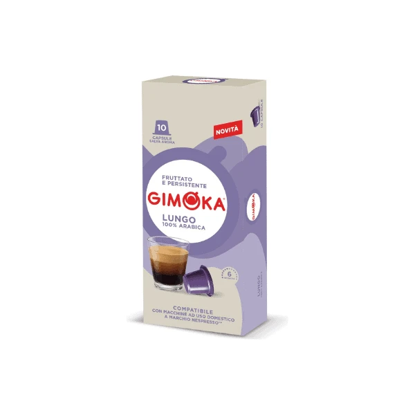 Gimoka Kapsül Kahve Lungo 10'lu Paket