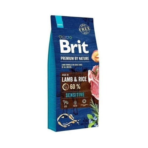 Brit Premium Sensitive Kuzulu Yetişkin Köpek Maması 15 Kg