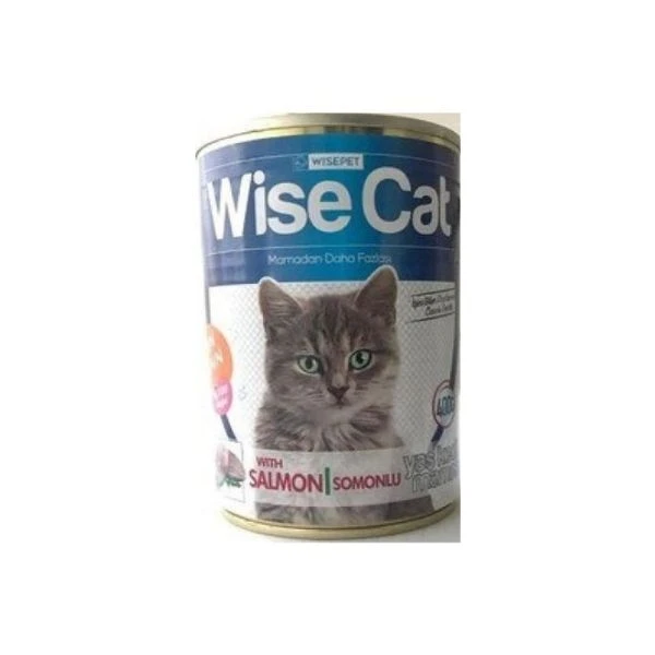 Wise Cat Somonlu Yetişkin Kedi Konservesi 400 Gr