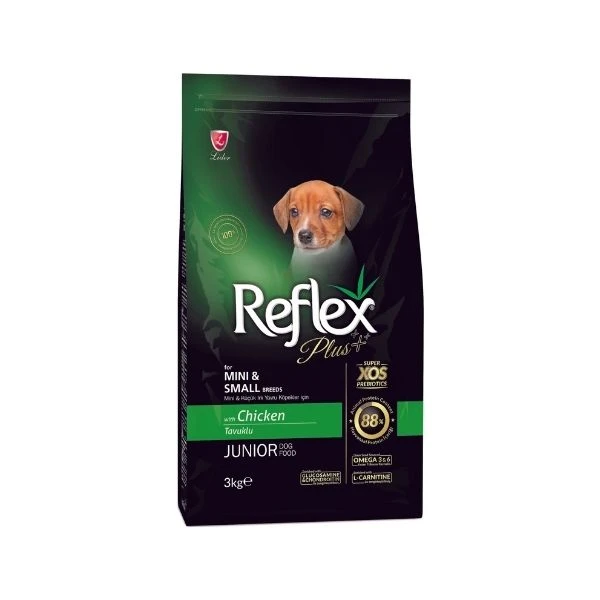 Reflex Plus Tavuklu Mini Ve Küçük Irk Yavru Köpek Maması 3 Kg