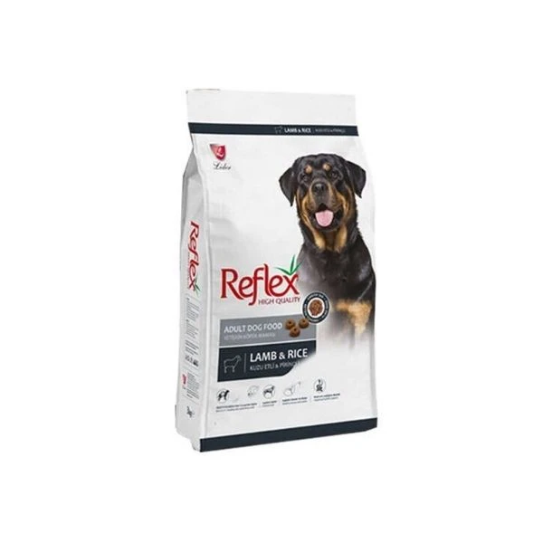 Reflex Kuzulu Pirinçli Yetişkin Köpek Maması 15 Kg