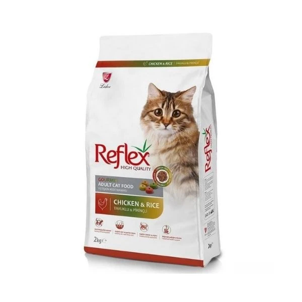 Reflex Multi Color Tavuk Etli Pirinçli Yetişkin Kedi Maması 2 Kg