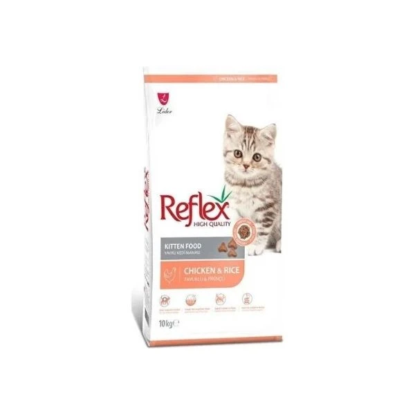 Reflex Tavuklu Yavru Kedi Maması 10 Kg