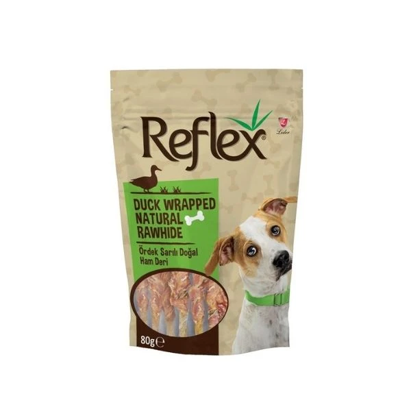 Reflex Ördek Etli Natural Kemik 80 Gr