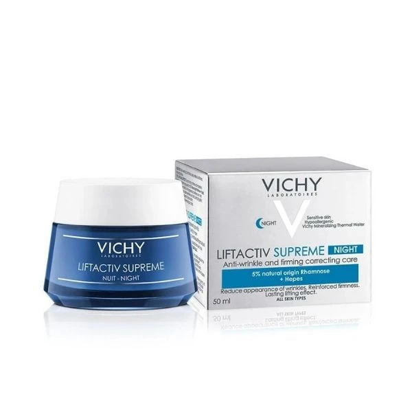 Vichy Liftactiv Supreme Night Kırışıklık Karşıtı Gece Bakım Kremi 50 Ml