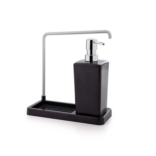 Primanova Luna Mutfak Sıvı Sabunluk Siyah