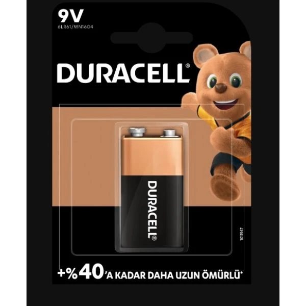 Duracell Basic 9v Pil