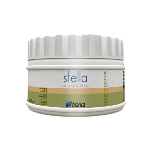 Stella- Su Bazlı Saf Akrilik Boya Ceviz 0,25 Lt