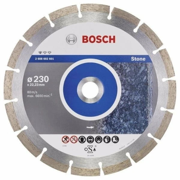 Bosch 230 Mm Granit Doğal Taş Kesme Testeresi Standart