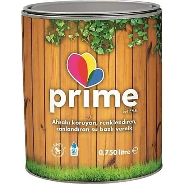 Prime Su Bazlı Ahşap Vernik Bal 2,5 Lt