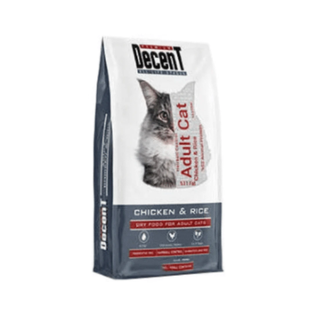 15 Kg Decent Yetişkin Tavuklu Kuru Kedi Maması