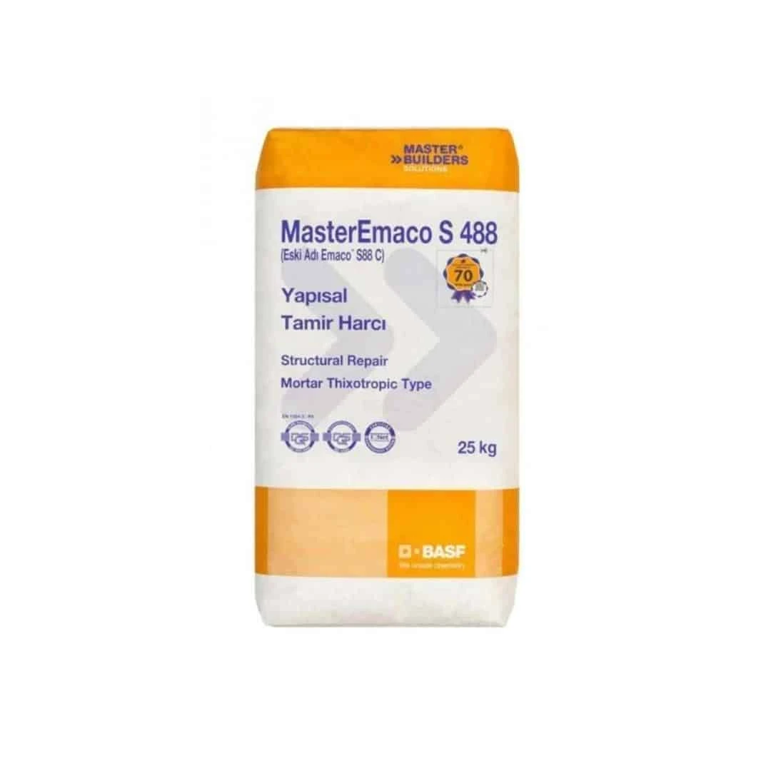 25 Kg Masteremaco S 488 Yapısal Tamir Harcı (emaco S 88 C)