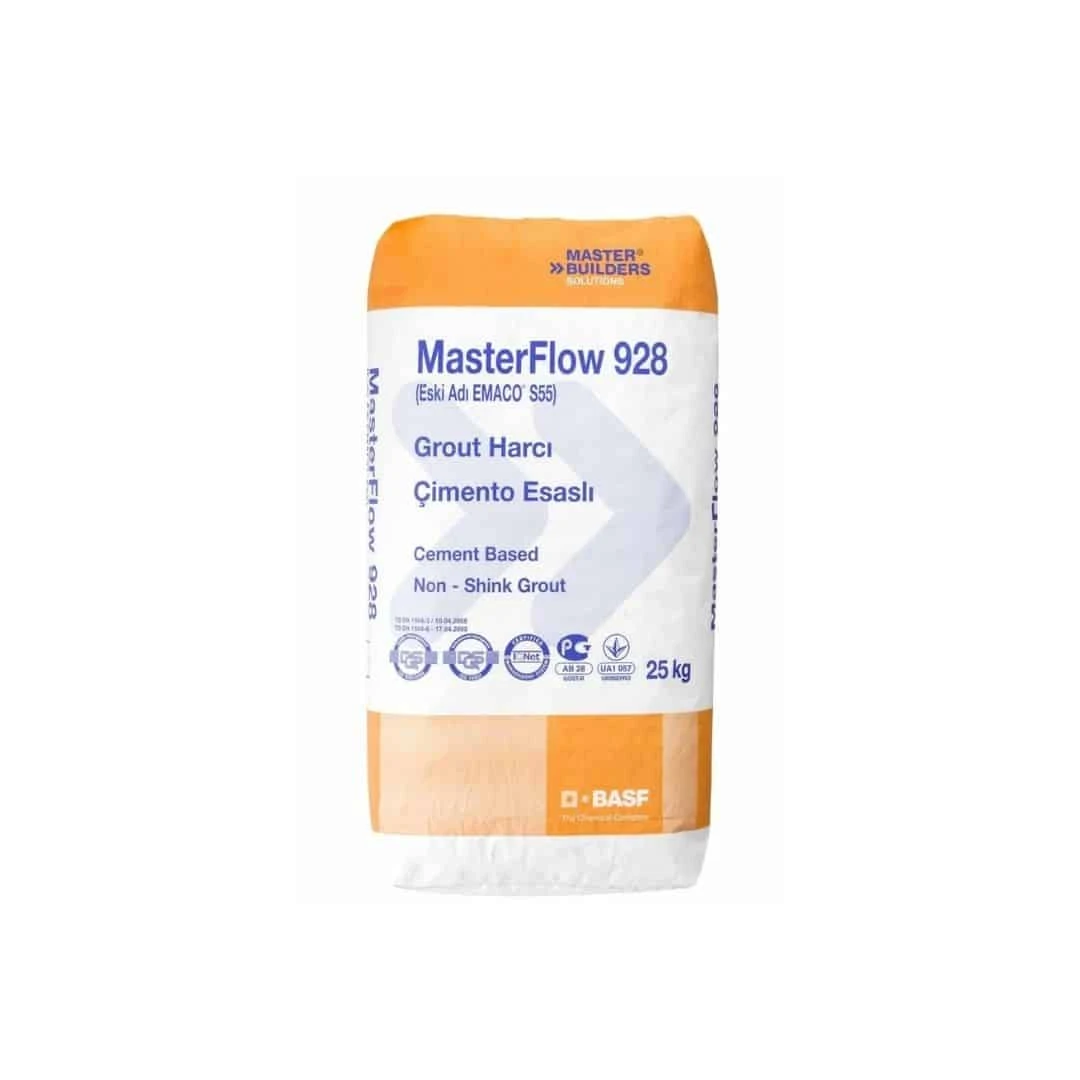 25 Kg Masterflow 928 Çimento Esaslı Grout Harcı (emaco S 55)