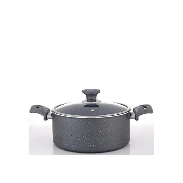 Tuna House Granit Kızartma Tenceresi Siyah 22 Cm