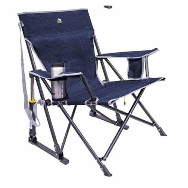 Gci Outdoor Kick Back Amortisörlü Katlanır Kamp Sandalyesi Mavi