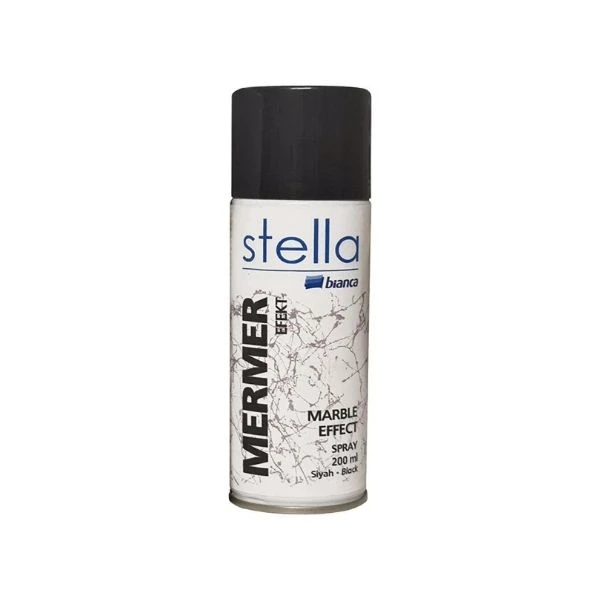 Bianca Stella Mermer Efekti Sprey Siyah 200 Ml