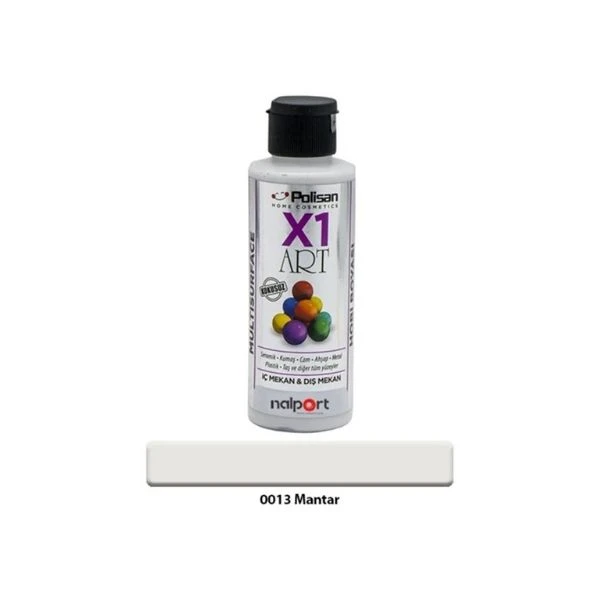 Polisan X1 Art Multisurface Hobi Boyası Mantar 120 Ml