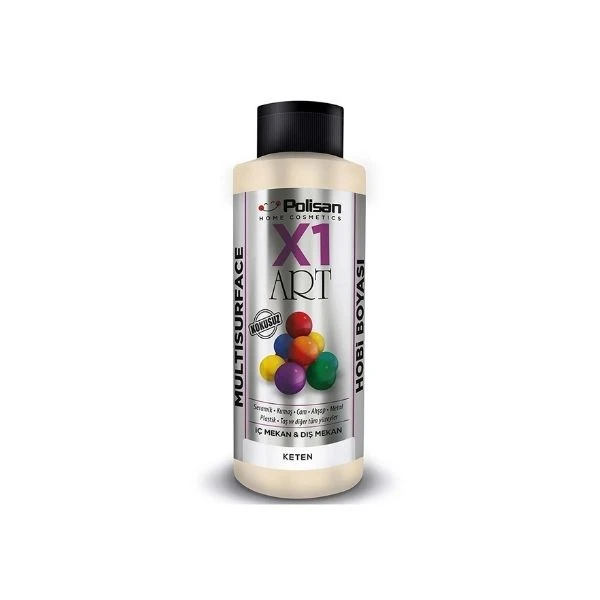 Polisan X1 Art Multisurface Hobi Boyası Keten 120 Ml