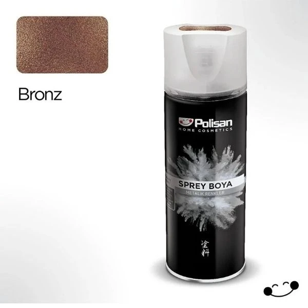 Polisan Metalik Sprey Bronz 400 Ml