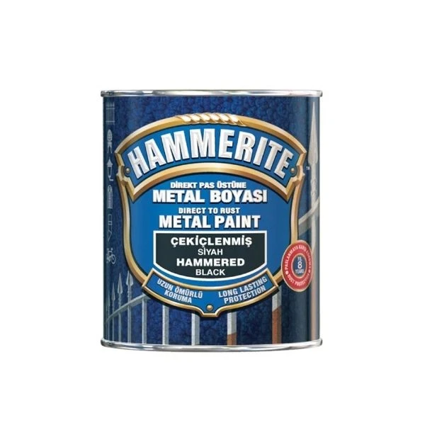 Marshall Hammerite Çekiçlenmiş Metal Boyası Siyah 2,5 Lt