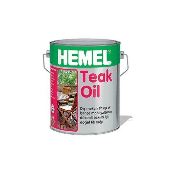 Hemel Teak Oil Tik Yağı 5 Lt