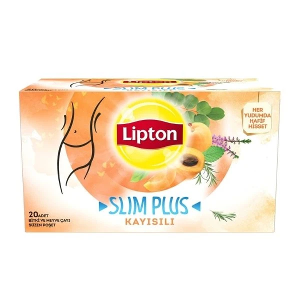 Lipton Slim Plus Kayısılı 20'li 36 G