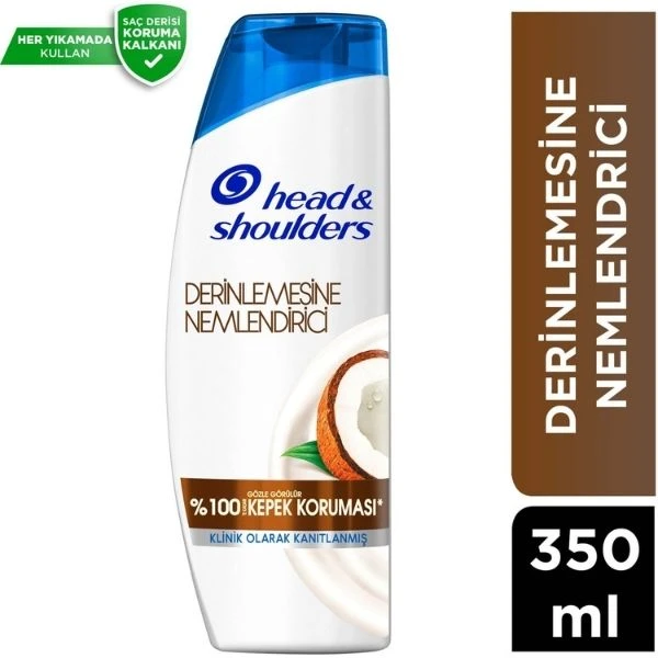 Head And Shoulders Derinlemesine Nemlendirici Kepeğe Karşı Etkili Şampuan 350 Ml