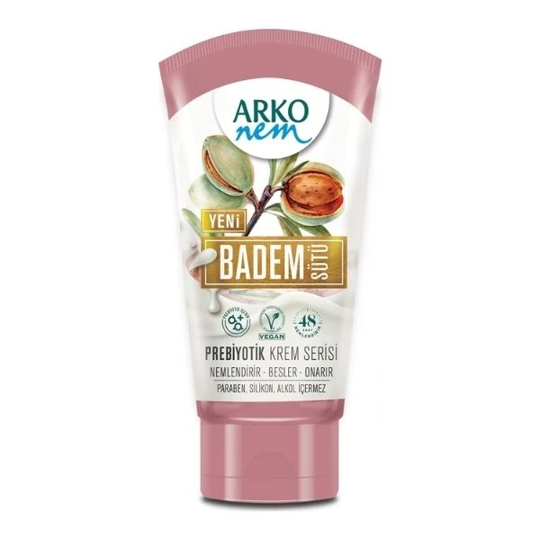 Arko Nem Prebiyotik Krem Serisi Badem Sütü 60 Ml