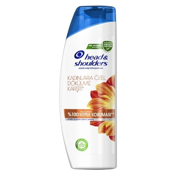 Head And Shoulders Kadınlara Özel Dökülme Karşıtı Kepeğe Karşı Etkili Şampuan 350 Ml