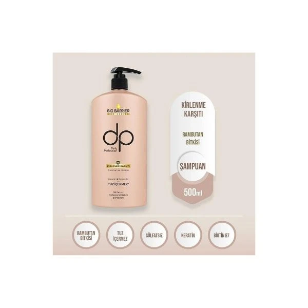 Dp Daily Perfection Bio Barrier Kirlenme Karşıtı Şampuan 500 Ml