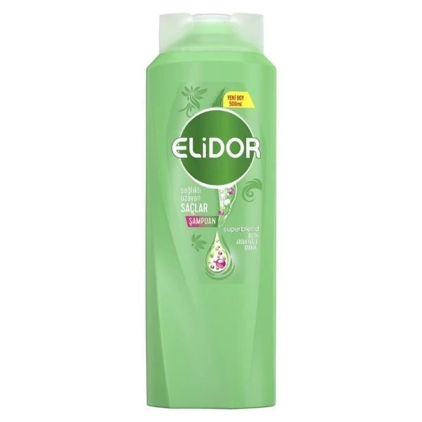 Elidor Superblend Şampuan Sağlıklı Uzayan Saçlar 500 Ml