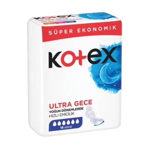 Kotex Ultra Quadro Gece 16 Adet