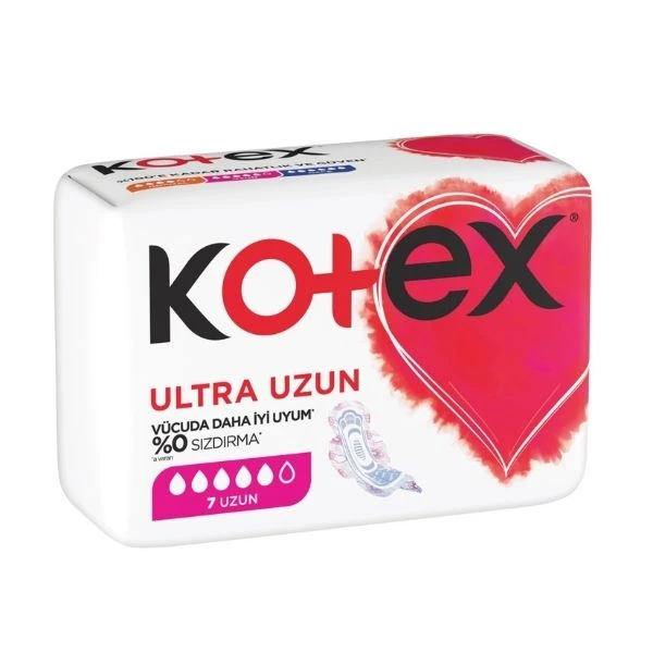 Kotex Ultra Hijyenik Ped Uzun 7 Adet