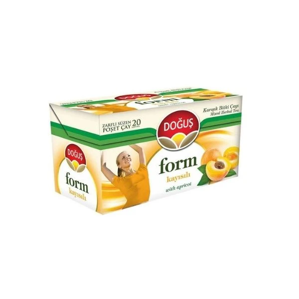 Doğuş Form Kayısı Bitki Çayı 20x2 Gr