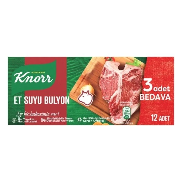 Knorr Et Suyu Tablet Bulyon 120 Gram