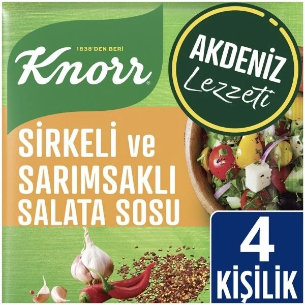 Knorr Sirkeli Ve Sarımsaklı Salata Sosu 50 Gram