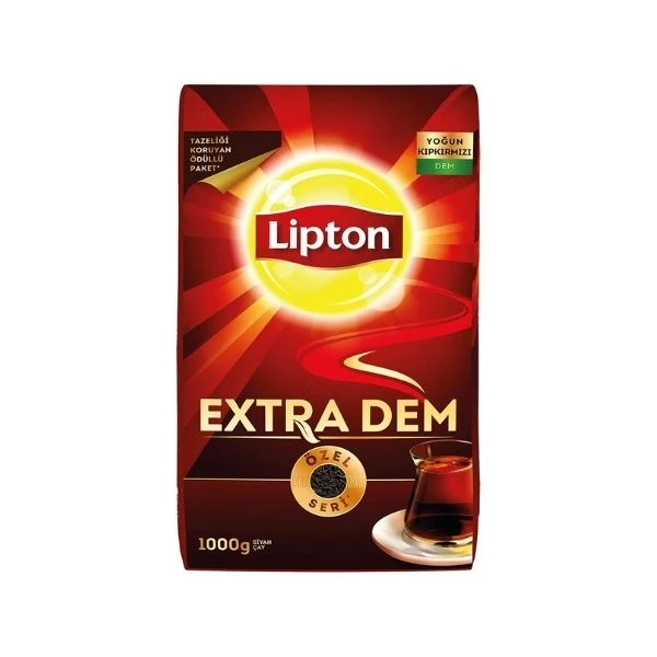 Lipton Extra Dem Dökme Çay 1 Kg