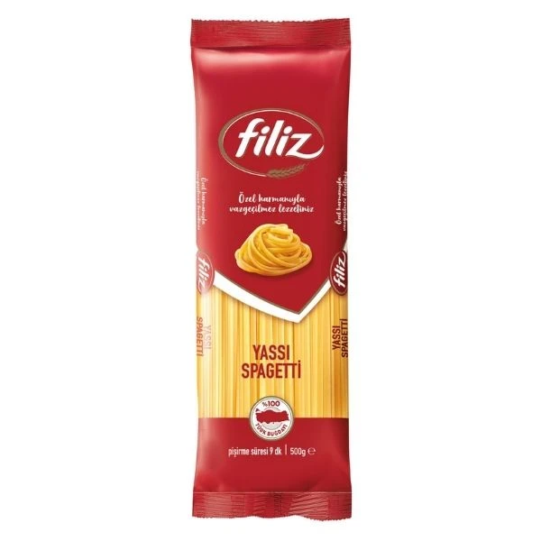 Filiz Yassı Spagetti Makarna 500 Gram