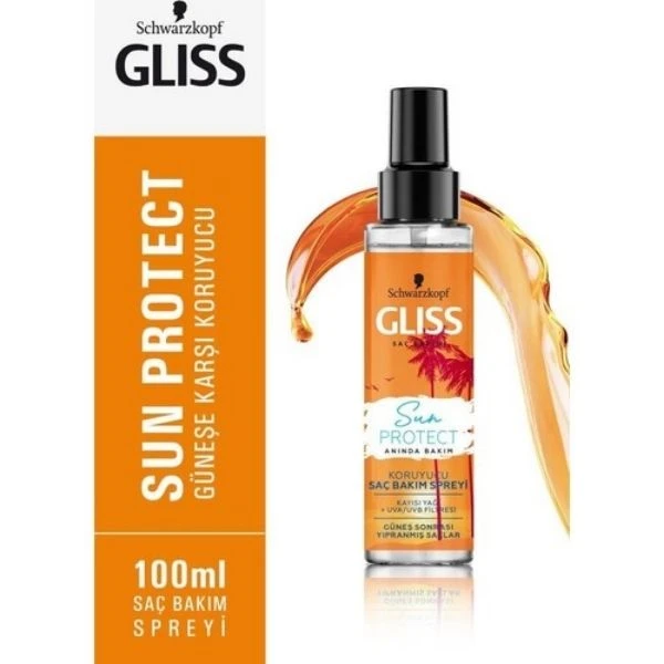 Gliss Sun Protect Koruyucu Saç Bakım Spreyi 100 Ml