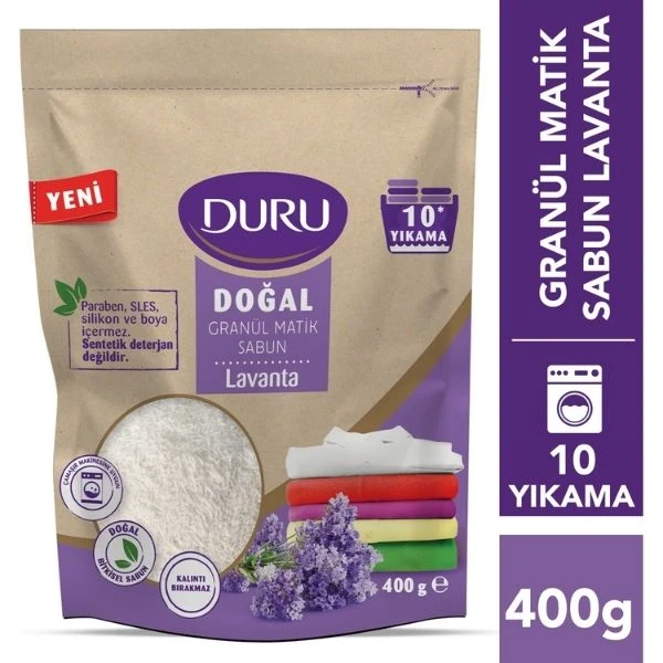 Duru Granül Matik Sabun Lavanta 400 Gr