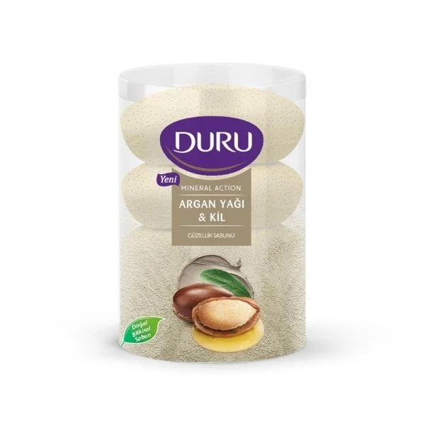 Duru Mineral Action Argan Yağı Kil Sabun 4x110 Gr