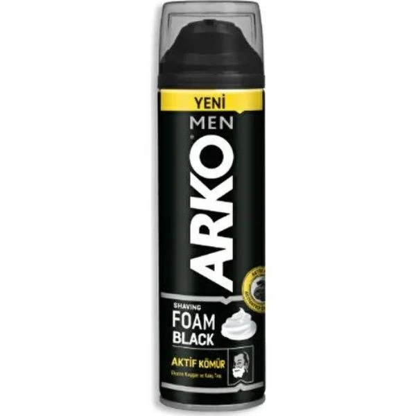 Arko Men Black Aktif Kömür Tıraş Köpüğü 200 Ml