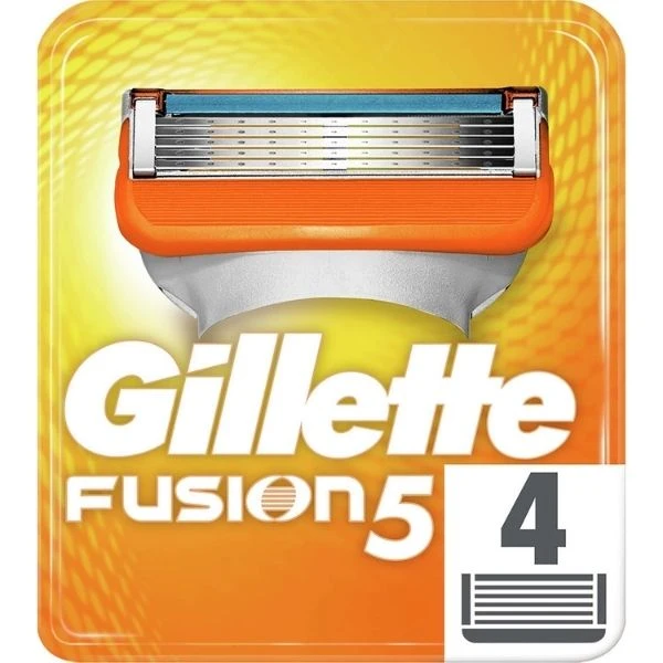 Gillette Fusion Yedek Tıraş Bıçağı 4'lü