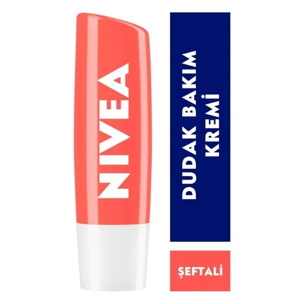 Nivea Dudak Bakım Kremi Şeftali 4.8 Gram