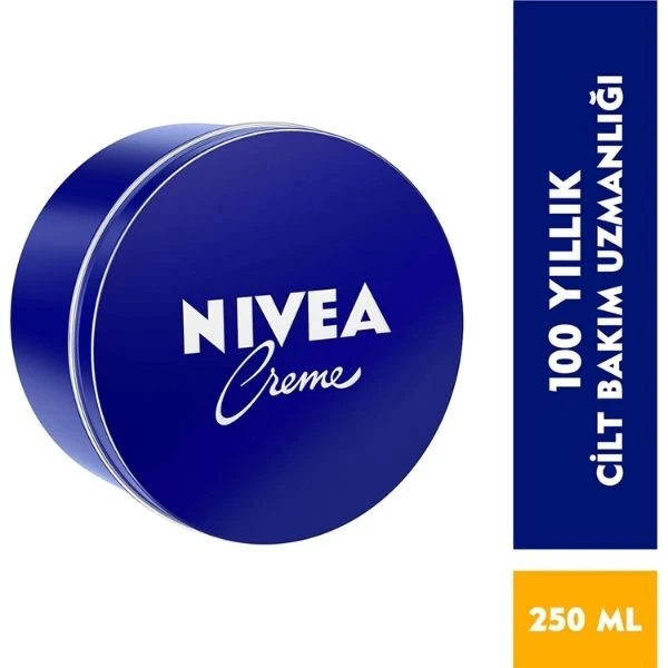 Nivea  Creme 250 Ml Bakım Yapan Koruma Tüm Ciltler İçin Nemlendirici Krem