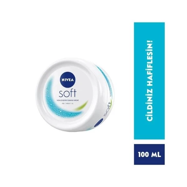 Nivea Soft Nemlendirici Bakım Kremi 100 Ml