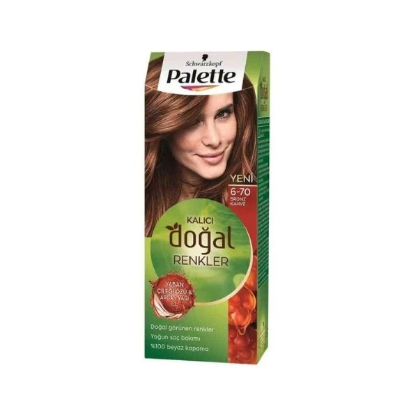 Palette Doğal Renkler Bronz Kahve 6-70